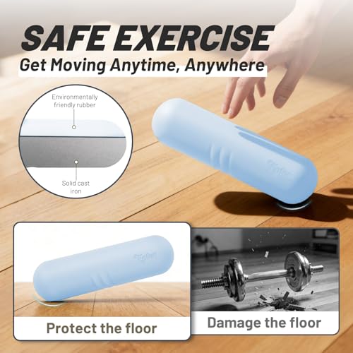 Egles Dumbbell Weight Bars for Women & Men, Set of 2 (3.3 LB | 6.6 LB Pair) -Hand Weights for Walking, Strength Training, ...