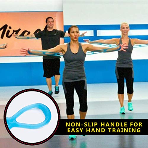 Walk at Home Workout Bands 7 Ring Adjustable Resistance Bands for Working Out Home Workout Walking Exercise Workout Bands ...