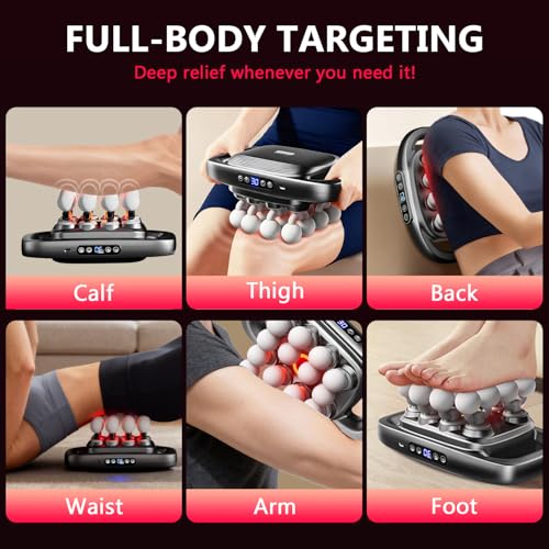KOOTLEE 16 Heads Massage Gun Set, Body Massage for Back, Shoulders, Neck, Legs, Foot, Massage Gun deep Tissue Pain Relief,...