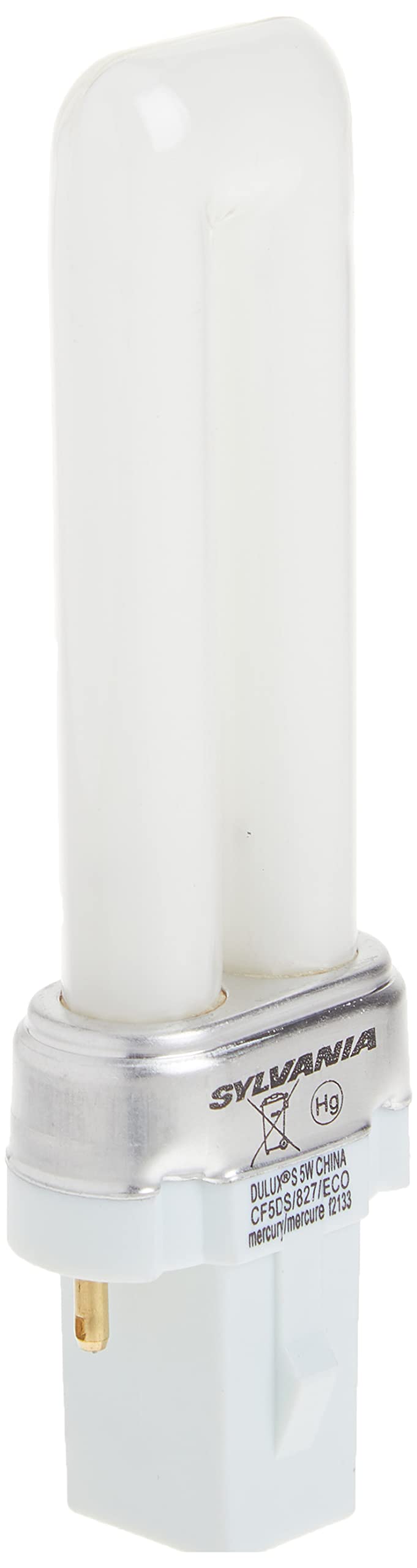 Ledvance Sylvania Compact Fluorescent Tube 5W 2-Pin 2700K Glass - 1 Count