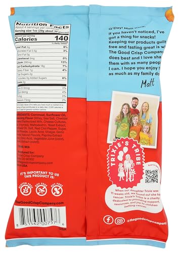 The Good Crisp Company Spicy Cheese Balls, 4 Ounce