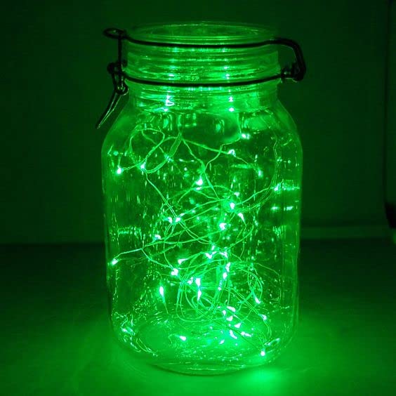 BHCLIGHT 66Ft 200LED Fairy Lights, Waterproof String Lights, 8 Modes, Timer, Green, Model MLS-D4.5V1.35WUC-O