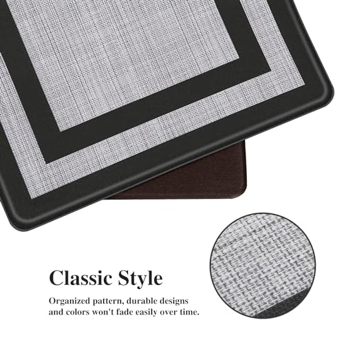 Mattitude Kitchen Mats Set of 2，Cushioned Anti-Fatigue Non-Skid Rug Sets Ergonomic Comfort Standing Mat for Kitchen, Floo...