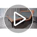 ESHINE Adjustable Bed Frame + 14 inch Hybrid Matt, Lumbar Support, Head-Pillow-Tillt, Smart App Control, Wireless Remote, ...