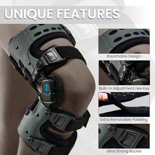 Comfyorthopedic Men & Women OA Unloader Knee Brace, Medial Arthritis Pain & Osteoarthritis Offloader, Bone on Bone Cartila...