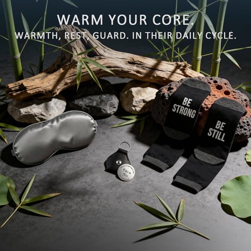 Dolcety Get Well Soon Gifts for Men – Care Package with Plush Blanket(Grey), Mug, Socks, Eye Mask, Bracelet, Candle & Card...