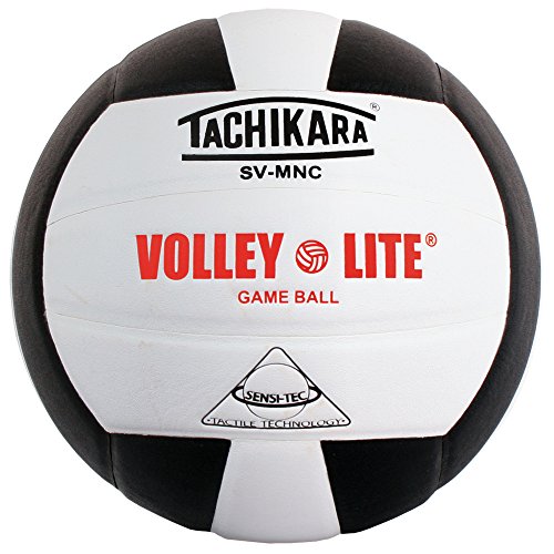Tachikara SVMNC Volley Lite volleyball (Black/White)