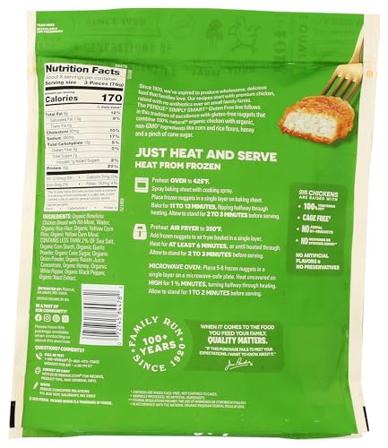 PERDUE Organic Simply Smart Nuggets, 22 OZ