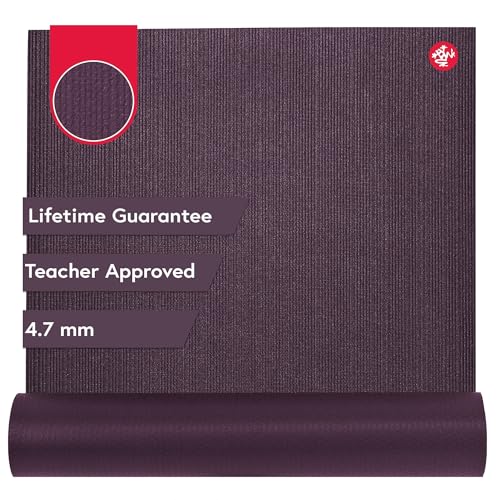 Manduka PROlite Yoga Mat - 4.7mm | Lifetime Durability | Hygienic Construction | Teacher Approved