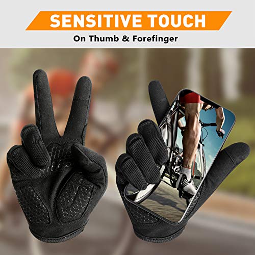 RYMNT Full Fingers Workout Gloves for Women & Men - Gym Gloves with Extra Grip Foam Padding & Anti-Slip for Fitness, Train...