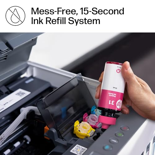 HP Smart Tank 7001 Wireless All-in-One Ink Tank Printer, Scanner, Copier with 2 Years of Ink Included, Best-for-Home Offic...