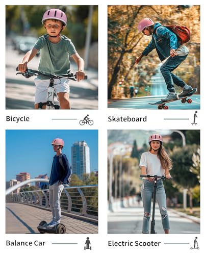 Bike Helmet for Adult, Adjustable Cycling Helmet for Men & Women, CPSC & ASTM Certified, Multi-Sport Helmet for Road Bikin...