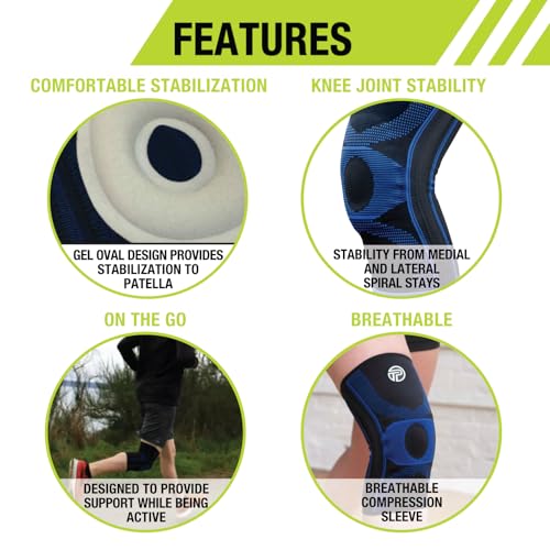 Pro-Tec Gel-Force Knee Support, Medium