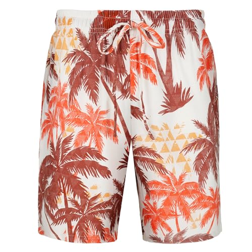 Men's 2 Piece Hawaiian Vacation Outfits Tropical Floral Beach Summer Shorts Sets