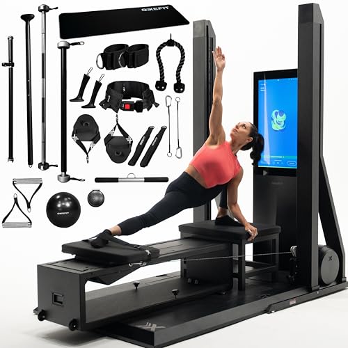 OxeFit XS1 Peak Smart Home Gym – All-in-One Strength, Cardio & Pilates Machine with Adaptive Workouts, AI Training, Perfor...