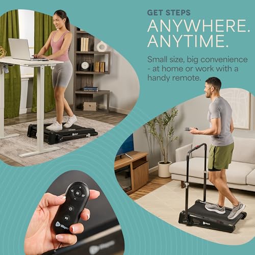 LifePro PacerMini Compact Small Walking Pad Treadmill with Incline – Under Desk Walking Treadmill for Home Mini Apartment...
