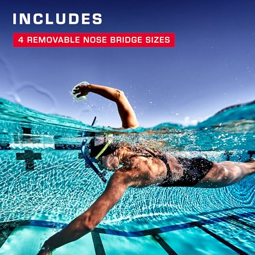 TYR Blackhawk Racing Swim Goggles - Adult Swimming Goggles for Men and Women - Anti-Fog, UVA/UVB Protection, Watertight
