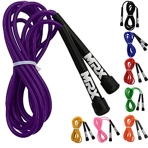MRX 9" PVC Jump Rope for Cardio Fitness - Versatile Jump Rope for Both Kids and Adults - Great Jump Rope for Exercise