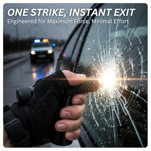 SmartstickX T-Shape Handle for Self Defense Walking Stick – Enhanced Grip, Improved Support for Long Walks, Durable & Comf...