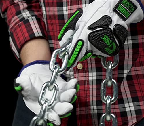 MAGID T-REX Rebel Series ANSI A6 TRX814 Impact Driver Gloves, 1 Pairs, Size 12/3XL (TRX814)