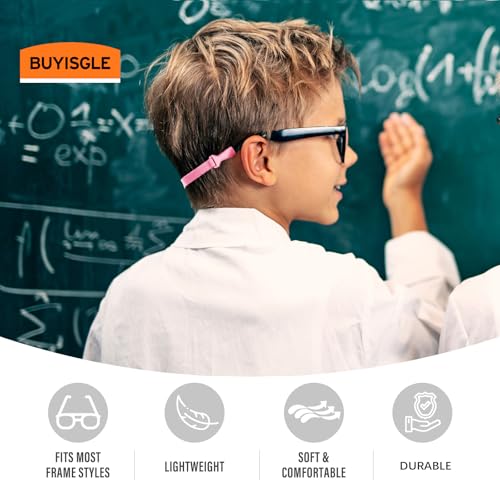 Buyisgle Kids Eye Glasses Strap - No Tail Sunglasses Straps Cords for Boys Toddler and Girls - Eyeglass Holders Around Nec...