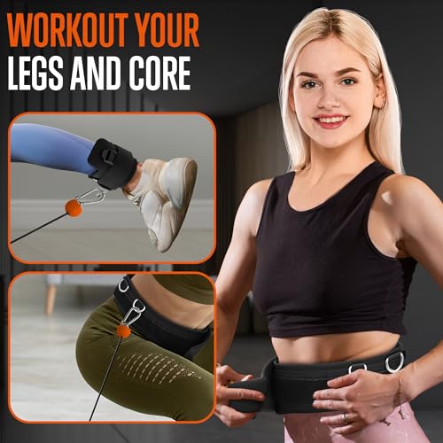 SQUATZ Apollo Board Mini: 150lb Resistance Smart Cable Machine, Functional Trainer for Full Body Workouts, Full Body Stren...