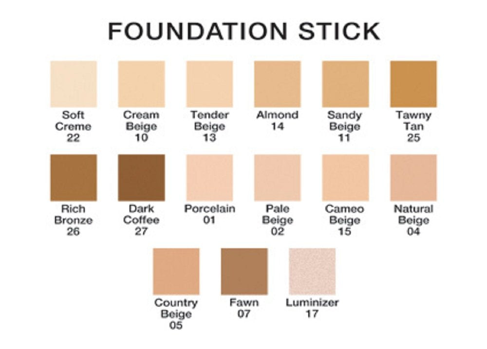 Creamy Conditioning Foundation Stick Buildable Coverage Hypoallergenic (Golden Beige)