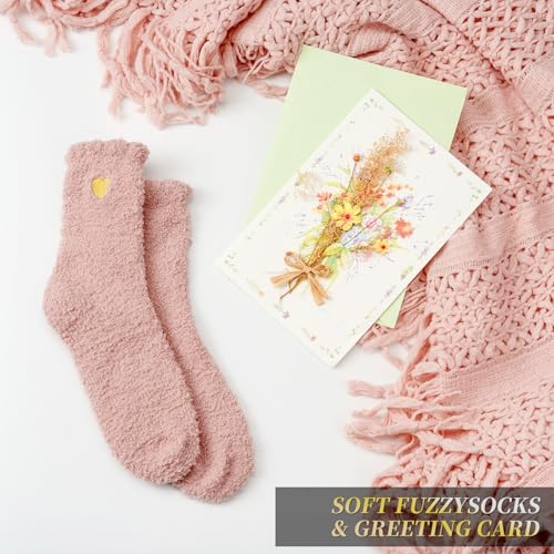 TOYIYAR Self Care Gift Basket for Women - Recovery Gifts for Her,Get Well Soon Gift Box with Blanket, Cozy Socks, Candle, ...