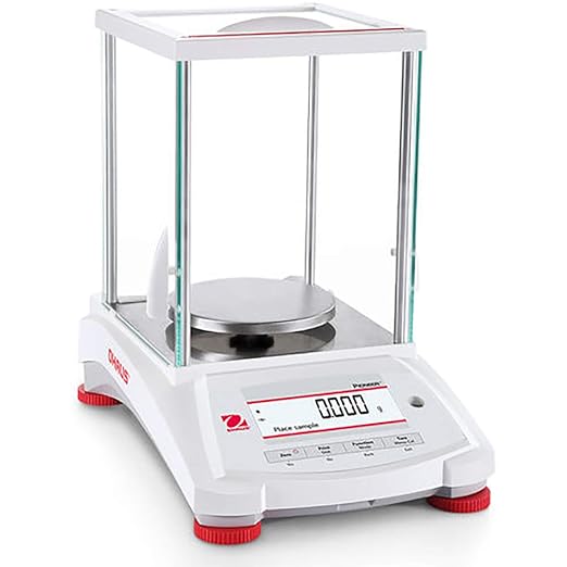 Ohaus PX323 Pioneer Analytical Balance, 320g x 0.001g, Internal Calibration with Draftshield…