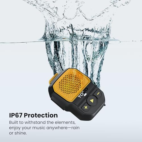 TOZO PM1 AI Smart Speaker with AI Assistants, Wearable Speaker for Hands-Free, 20 Hour Playtime Clip-On Wireless Portable ...