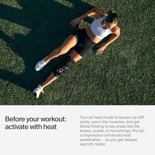 Hyperice X 2 Knee Advanced Heat and Cold Contrast Therapy - Pain and Inflammation Relief - Provides Increased Range of Mot...