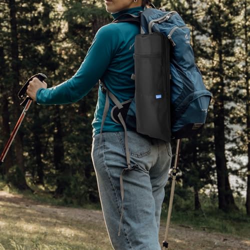 Xxerciz Trekking Poles Carrying Bag Lightweight Collapsible Hiking Poles Storage Bag with Zipper Pocket, Adjustable Should...