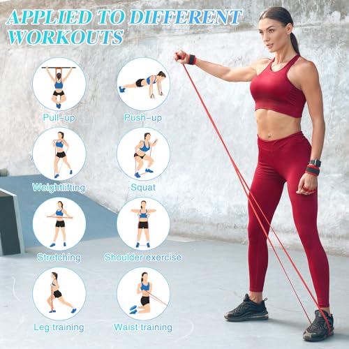 Resistance Bands Set, Pull Up Assistance Bands Pull Up Bands Exercise Bands for Men Women, Workout Bands for Working Out, ...