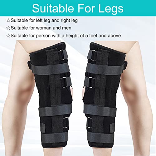 TANDCF Unisex Knee and leg immobilization Stabilizer for Post Surgery Recovery,Knee Fractures,Instability, ACL,MCL,Meniscu...