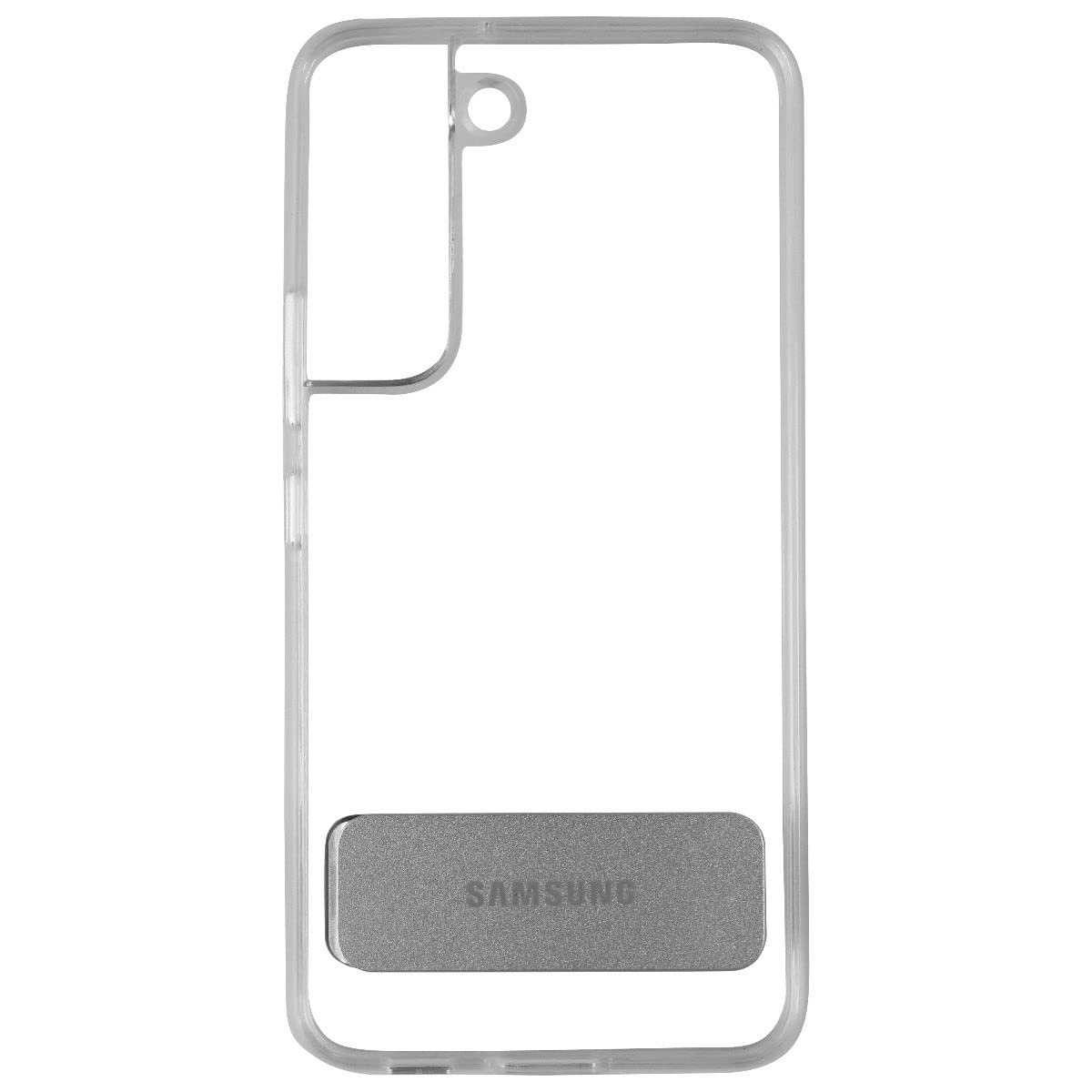 Samsung Electronics Galaxy S22 Clear Standing Cover, Protective Phone Case, Corner Tpu Bumpers, Pc Back Protection, Adjustable V