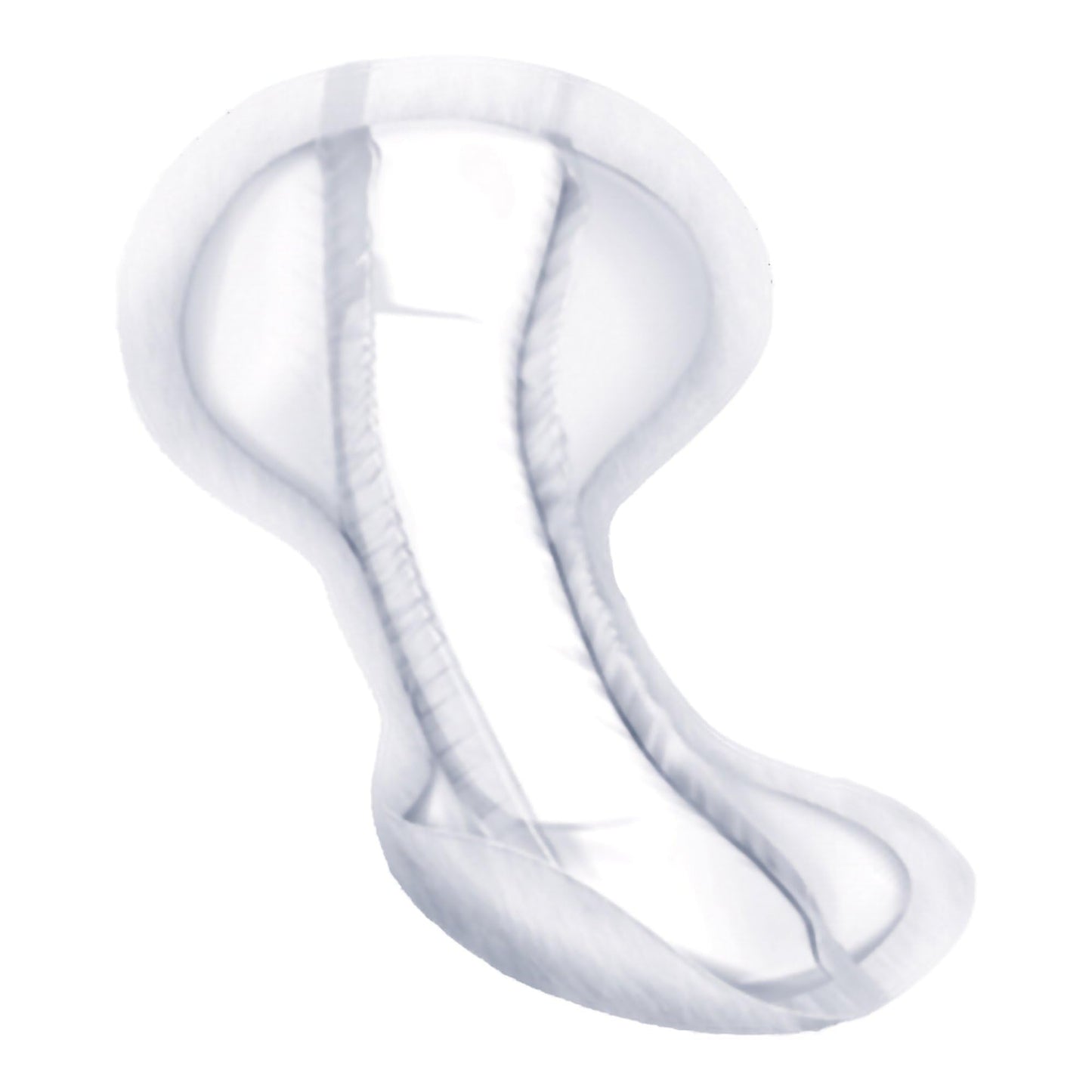 Attends Shaped Pads Super Unisex Incontinent Pad Contoured 13 X 27.2 Inch SPSA, 80 Ct