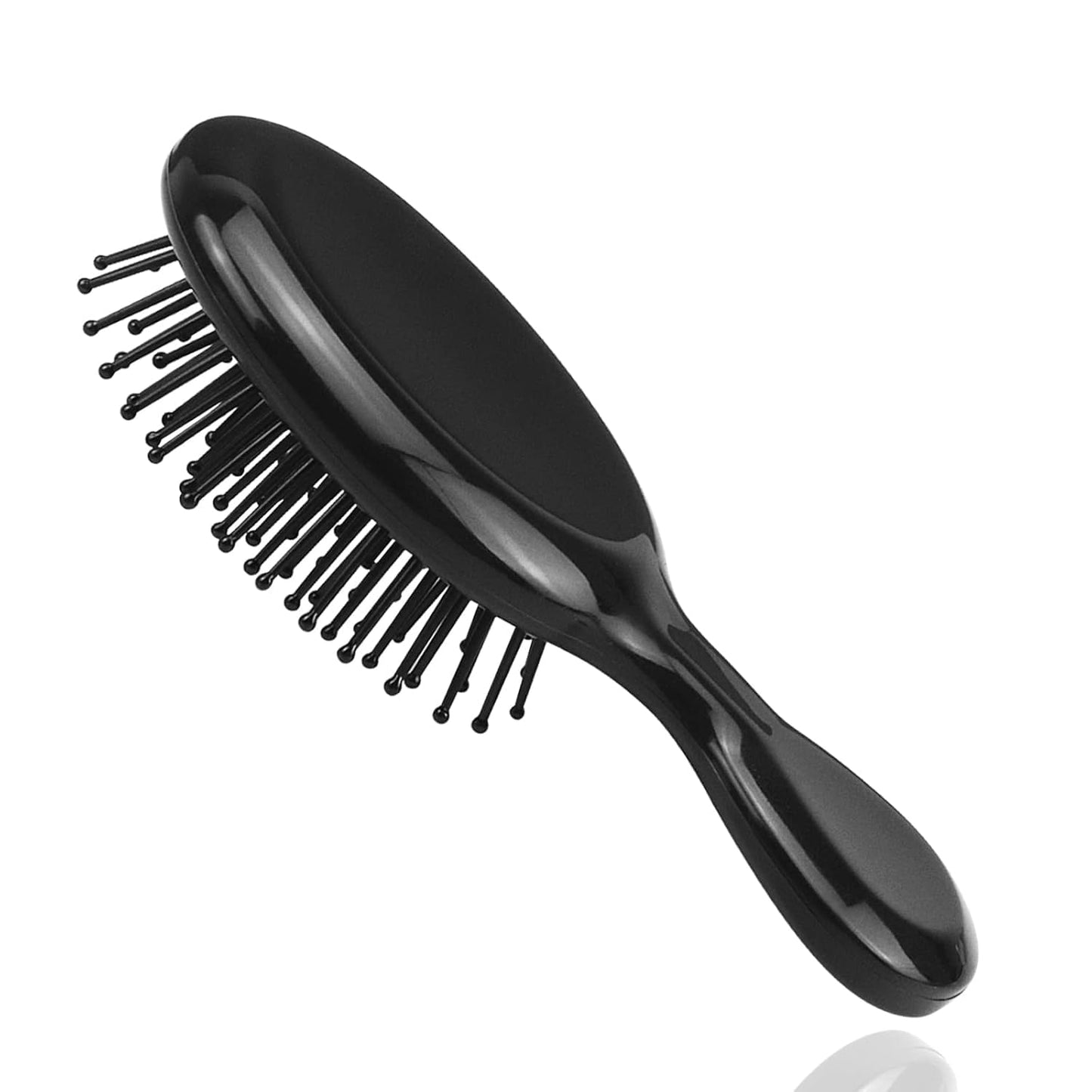 100 Pack Mini Hair Brushes Bulk, Travel Hair Brush Individually Wrapped, Soft Bristles Adds Shine, Scalp Massage and Detangling,