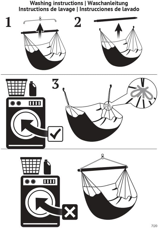 LA SIESTA® - XL King Domingo Hammock Swing Chair & CasaMount - Weather & Tear Resistant Hanging Chair - Outdoor Indoor Hammock Chair w/Suspension Kit for Walls Ceilings Square Beams - Cedar