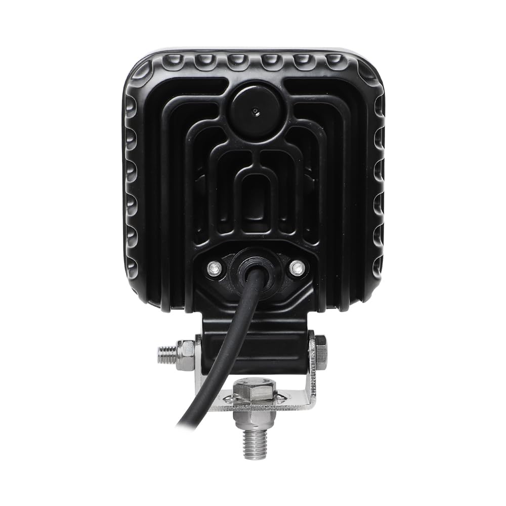 EXZEIT 80W LED Work Light for Trucks, 150? Flood Light, Aluminum, Model 0806-24, White Light, 12V/24V