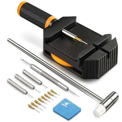 JOREST Watch Link Removal Kit, Resizing Tool for Bracelet Adjustment & Replacement, Pin Remover for Sizing Strap, Watch Ad...