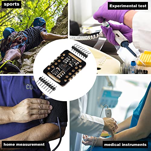 Diitao 4pcs Heart Rate Sensor Module MAX30102 Pulse Detection Blood Oxygen Concentration Calculation Modules Heart Rate Se...
