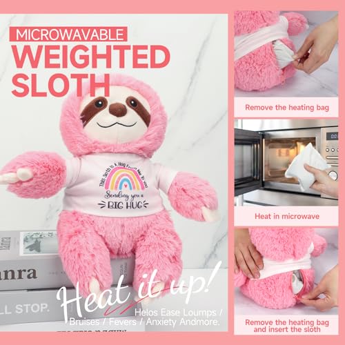 Get Well Soon Gifts for Teenage Girl Feel Better Baskets Teenage Sympathy Birthday Sloth Gift for Women Girls Teenage