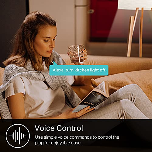 Kasa Smart Plug Ultra Mini 15A, Smart Home Wi-Fi Outlet Works with Alexa, Google Home & IFTTT, No Hub Required, UL Certifi...