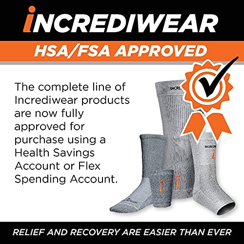 Incrediwear Ankle Sleeve – Ankle Brace for Joint Pain Relief, Sprained Ankle Support, Arthritis, Inflammation Relief, and ...