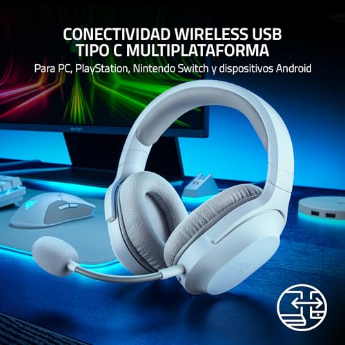 Razer Barracuda X Wireless Gaming & Mobile Headset (PC, PlayStation, Switch 2, Android, iOS): 2.4GHz Wireless + Bluetooth...
