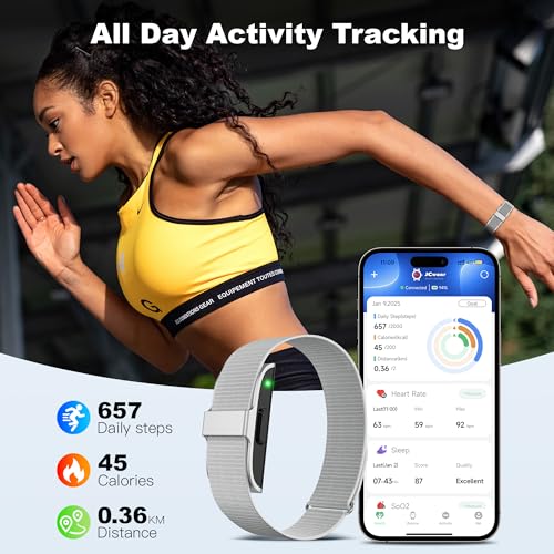 SEEKZERO Fitness Tracker with Blood Pressure & Blood Oxygen Monitor, 24/7 Heart Rate Sleep Tracking, IP68 Waterproof Smart...