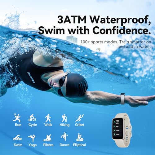 Enfit Fitness Trackers,Smart Watch with 1.47" Color Screen,100+Sport Modes Fitness Watch with Heart Rate Sleep Monitor,Ped...