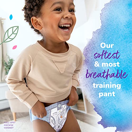 Pull-Ups New Leaf Boys' Disney Frozen Potty Training Pants, 3T-4T (32-40 lbs), 112 Ct (4 packs of 28), Packaging May Vary