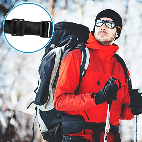 Phinus Buckle Straps 1 Inch, Webbing Straps Polypropylene 11 Yards, 6 PCS Adjustable Side Release Plastic Buckles, 12 PCS ...
