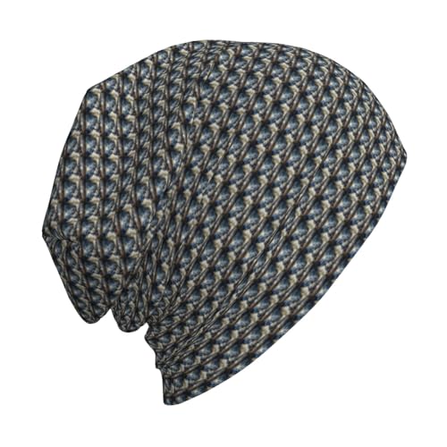 sackhg Steam Train Clouds Print Winter Beanie Hat Men Women Soft Lightweight Thermal Cap for Outdoor Skiing Wear Black